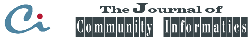 The Journal of Community Informatics logo