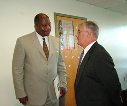 J. Keith Motley and Rep. Barney Frank