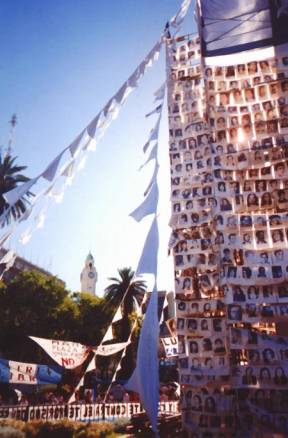 Shrine at Plaze de Mayo